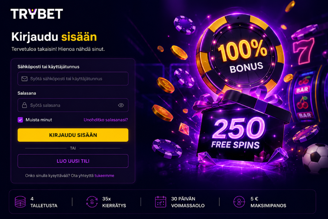 TryBet Login